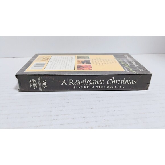 MANNHEIM STEAMROLLER A RENAISSANCE CHRISTMAS BY CHIP DAVIS SEALED VHS READ!!! - Picture 5 of 7